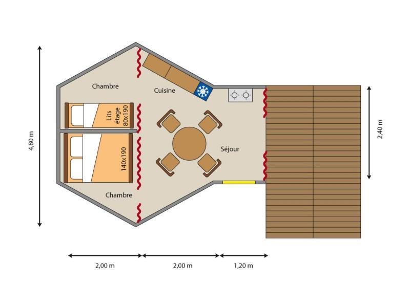 Camping Le Nid Du Parc Villars-les-Dombes Kültér fotó